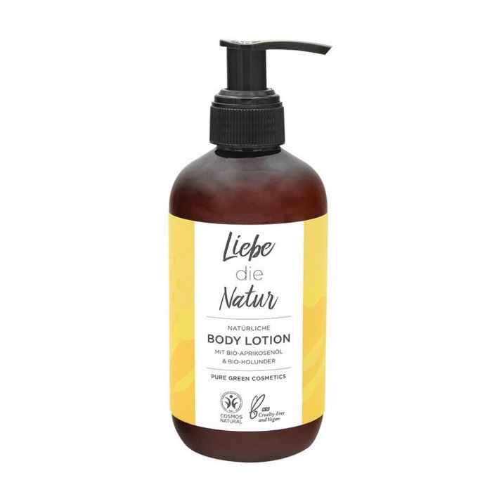Liebe die Natur natural body lotion apricot 250ml