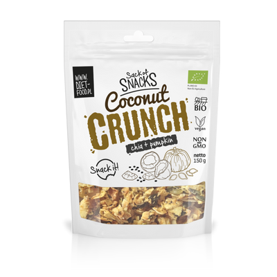 Diet Food BIO Coconut crunch - with chia + pumpkin 150g