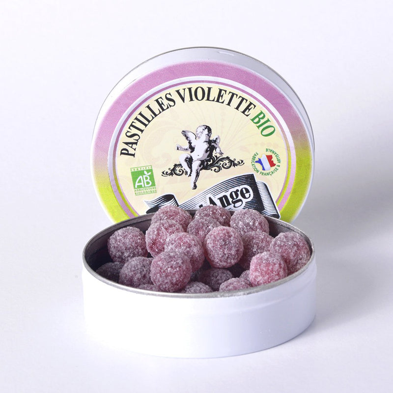 Bonbon France Saint-Ange BIO candies Violet 50g
