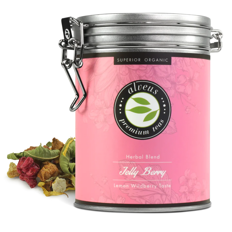 Alveus Jelly Berry Organic Herbal blend- Lemon Wildberry taste 150g