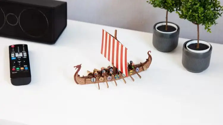 Gespansterwald 3D amatniecības/rokdarbu komplekts "Viking ship"