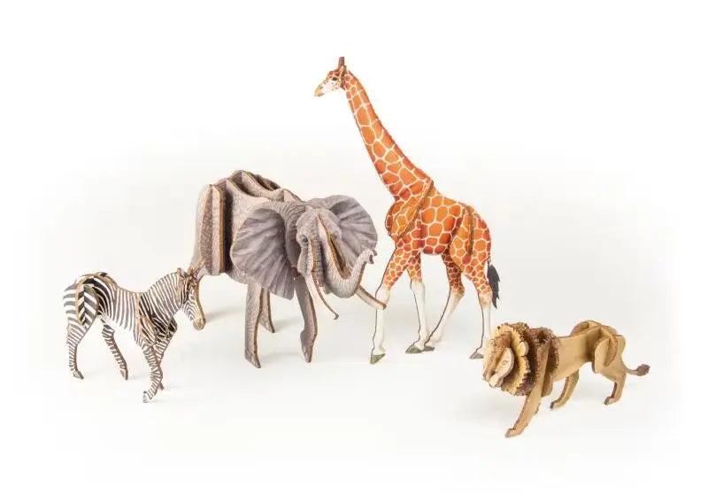 Gespansterwald 3D amatniecības/rokdarbu komplekts "African animals"