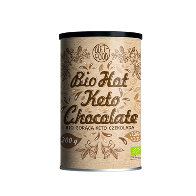 Diet Food BIO Keto Karstā šokolāde (pulveris), 200gr