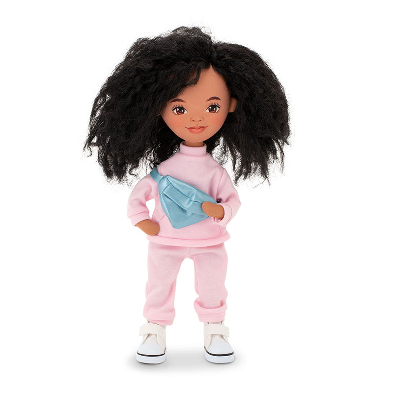 Orange Toys Sweet Sisters Tina in a pink tracksuit (32cm) lelle