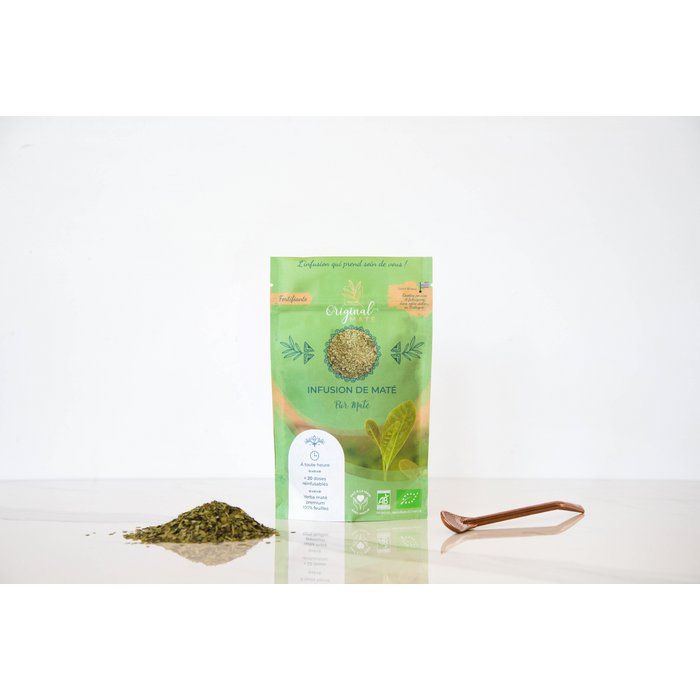 Zāļu tēja Original Mate organiska tīra zaļā Mate, 70g