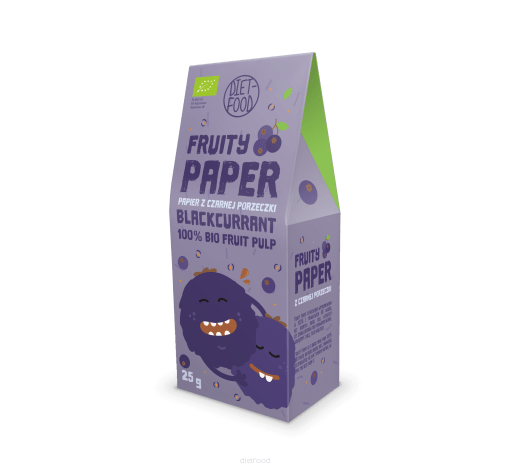 Diet Food BIO Fruity Paper Black Currant 25g