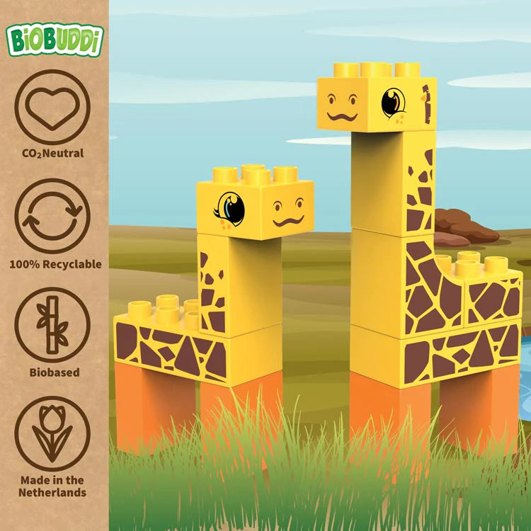 BiOBUDDi Wildlife Stepes konstruktors saderīgs ar Lego Duplo