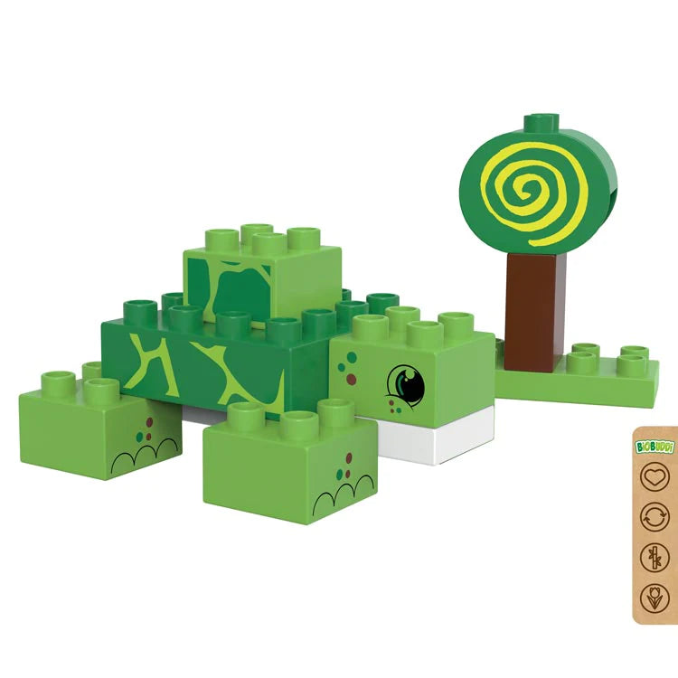 BiOBUDDi Wildlife Purva konstruktors saderīgs ar Lego Duplo