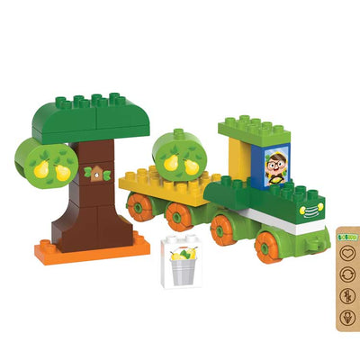 BiOBUDDi Pear Farm blocks works with Lego Duplo