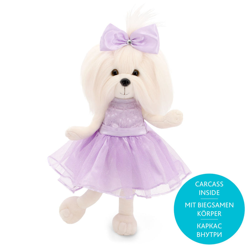 Orange Toys Lucky Doggy Mimi: Lilac (38cm) mīkstā rotaļlieta