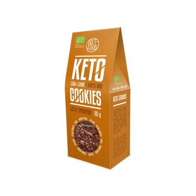 Diet Food BIO KETO Cookies with Cinnamon 80g