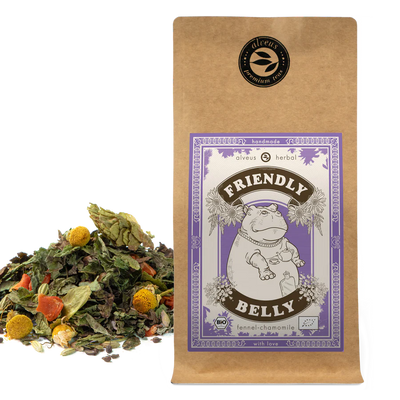 Alveus Friendly Belly Organic Herbal Blend with Fennel and Chamomile Taste 100g