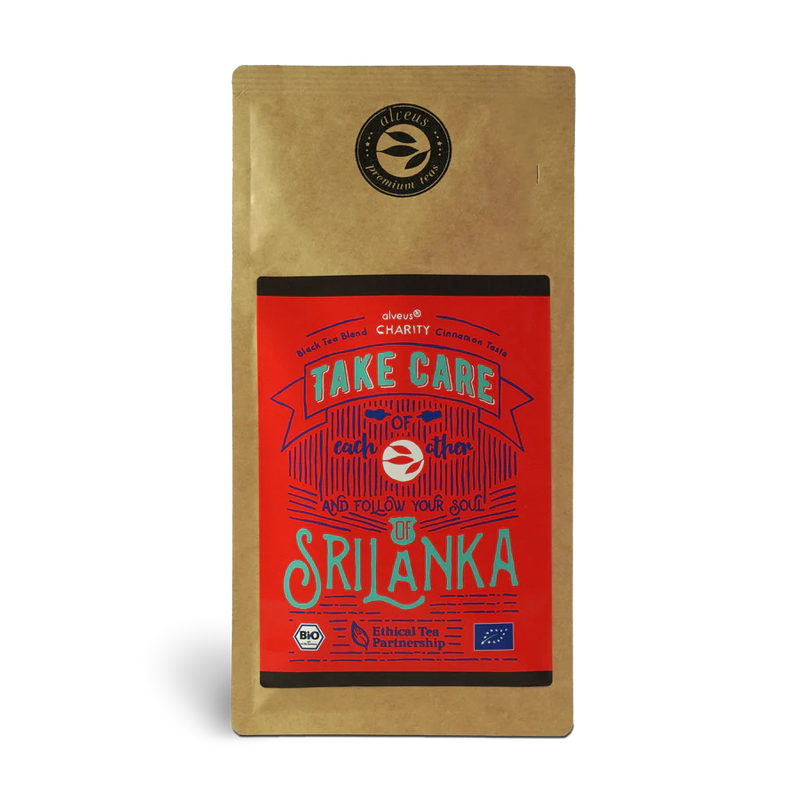 Premium melnā tēja Alveus Soul of Sri Lanka ar kanēļa pēcgaršu 100g
