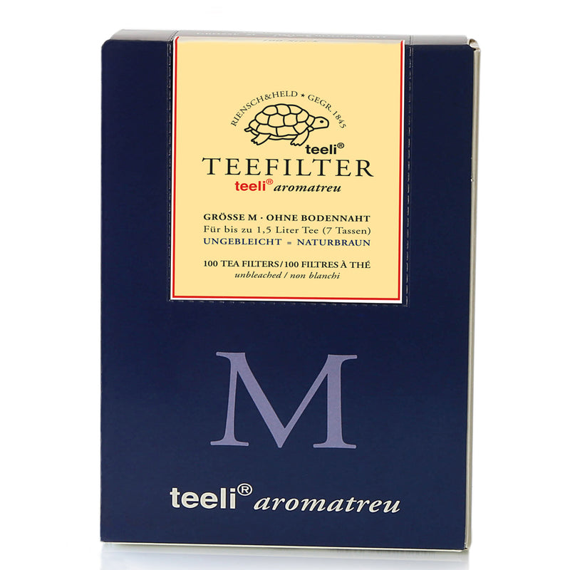 Teeli aromatreu® dabiski brūnie tējas filtri (M Izmērs)