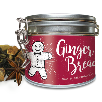 Alveus GingerBread Organic Black Tea Fruit Herbal Blend - Gingerbread Taste 100g