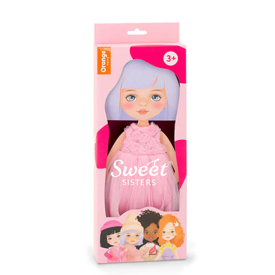 Orange Toys Sweet Sisters Clothing set: Pink dress with roses