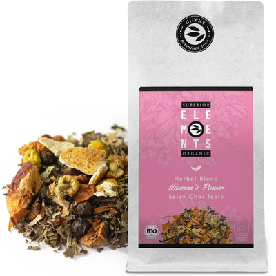 Alveus Women's Power Organic Tea with Spicy Chai Flavor 100g