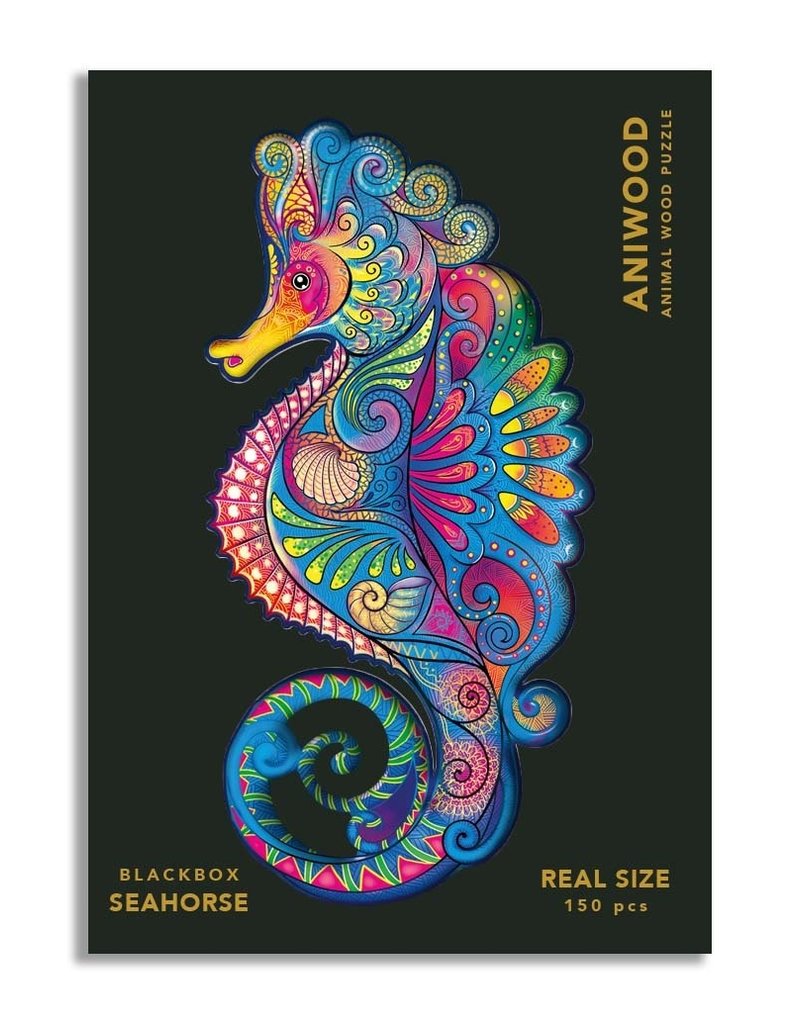 Aniwood Wooden puzzle Seahorse
