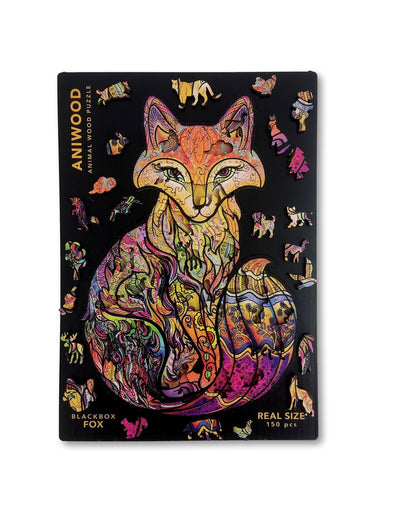 Aniwood Wooden puzzle Fox