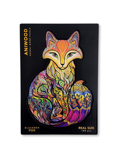 Aniwood Wooden puzzle Fox