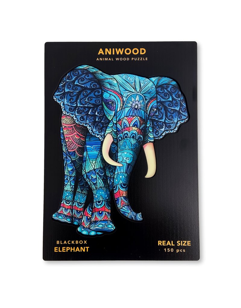 Aniwood Wooden puzzle Elephant