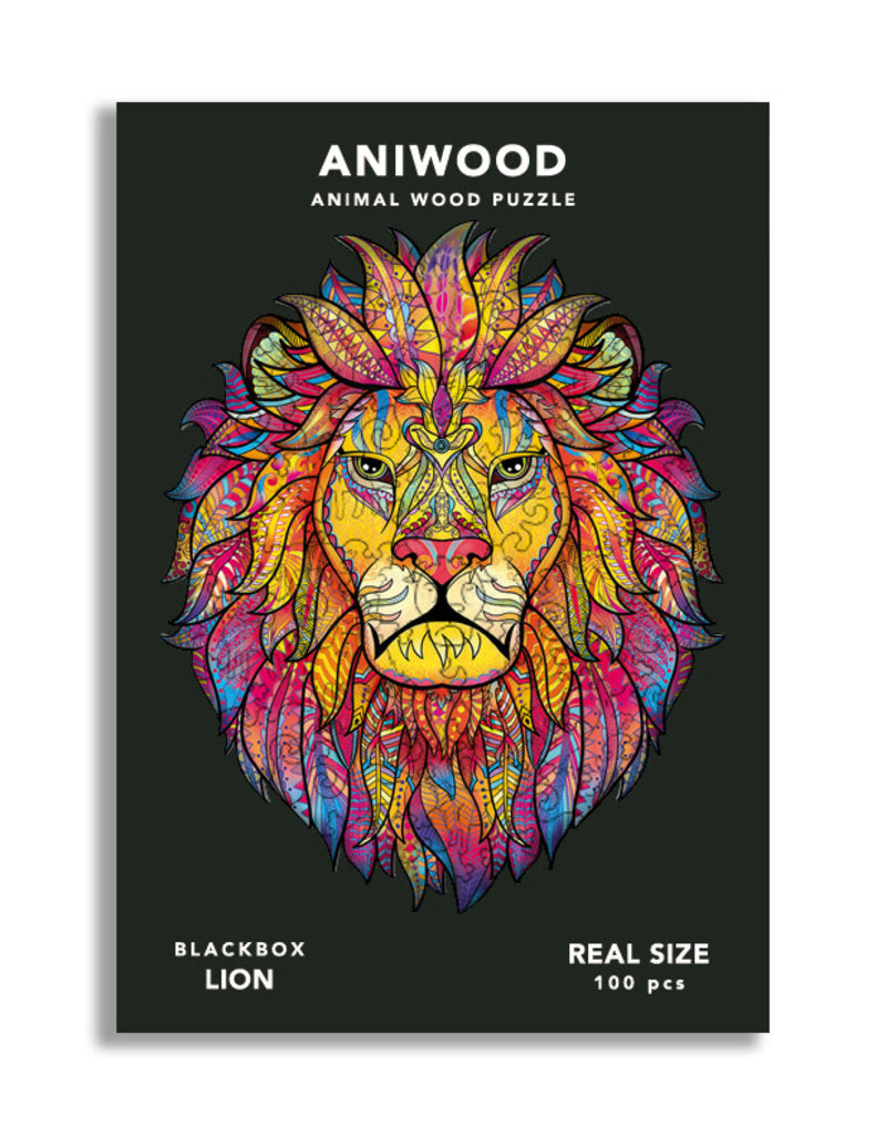 Aniwood Wooden puzzle Lion
