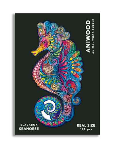 Aniwood Wooden puzzle Seahorse