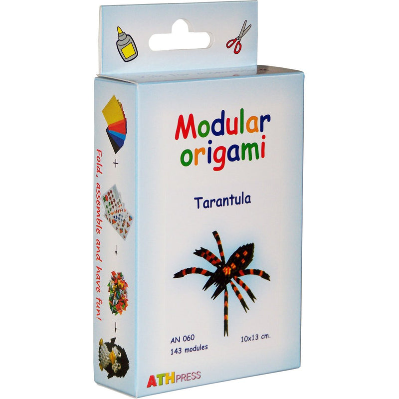 ATH Press Kit for assembling modular 3d origami Tarantula