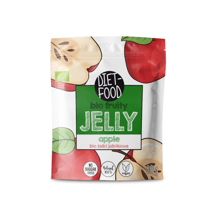 Diet Food BIO Fruit jelly apple 50g