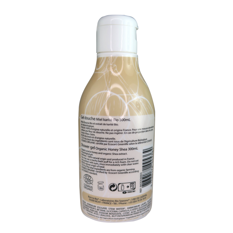 Born to Bio Shea Honey Shower Gel – Certified organic, 300ml