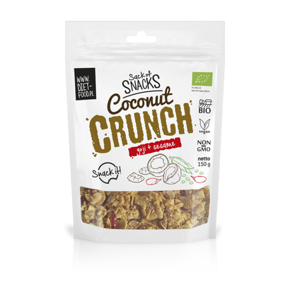 Diet Food BIO Coconut crunch - with goji + sesame 150g
