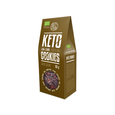 Diet Food BIO KETO Cookies with Cocao 80g