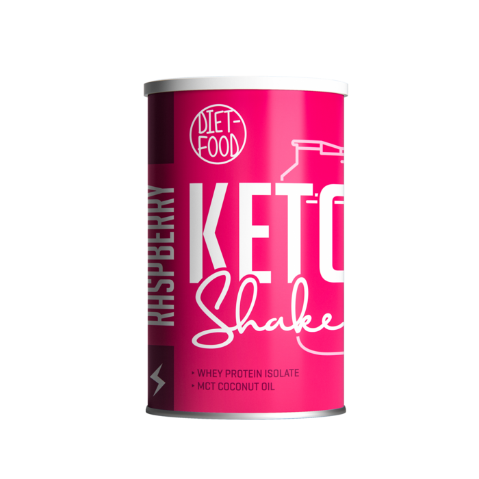 Diet Food KETO Shake Raspberry + MCT 300g