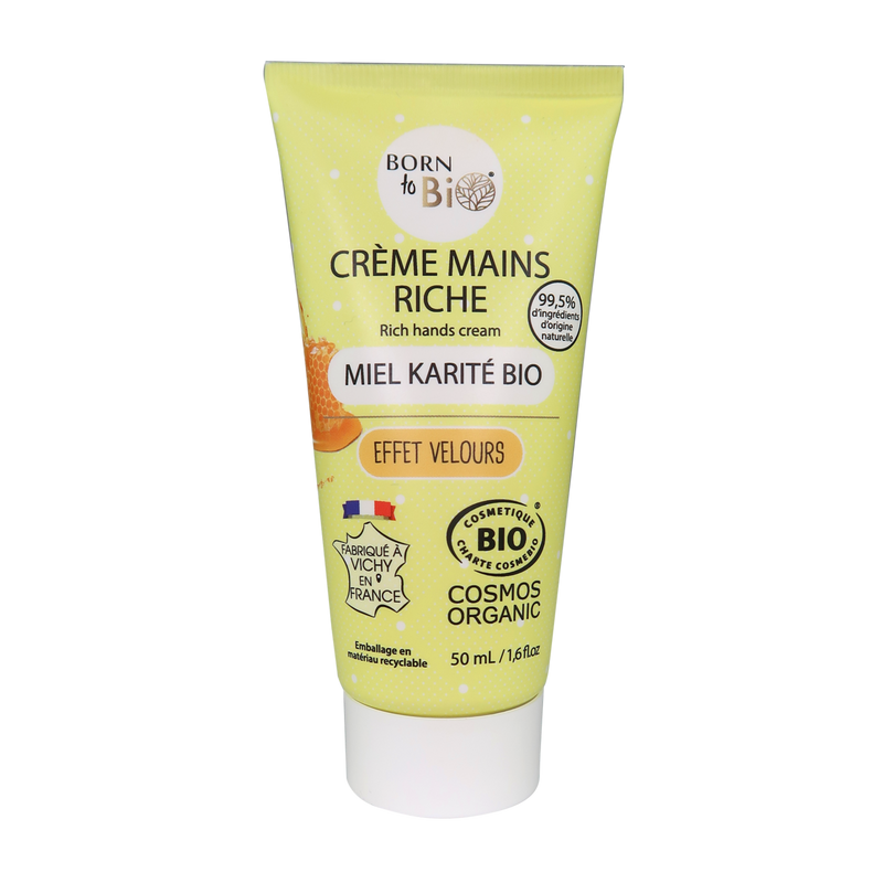 Born to Bio Rich Shea Honey organiskais roku krēms 50 ml