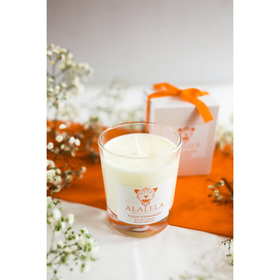 Alalela Scented Candles 250g – Fleur d’Oranger