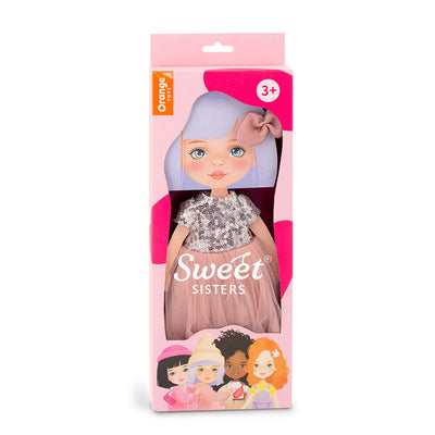 Orange Toys Sweet Sisters Clothing set: Pink dress with sequins