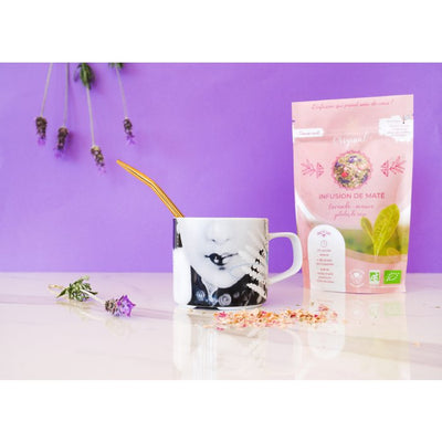 Zāļu tēja Original Mate  organiska ar lavandas, vijolīšu un rožlapiņu garšu (Floral), 70g