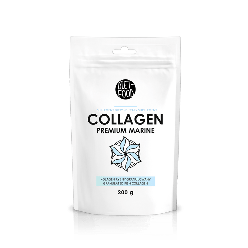 Diet Food Collagen Marine Premium šķīstošs kolagēns, 200gr