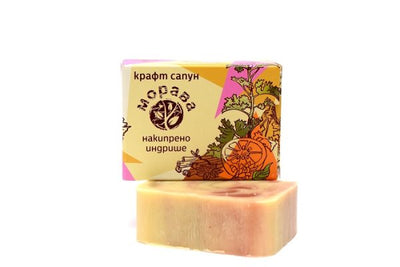 MORAVA®Natural craft soap Charming geranium 100 gr