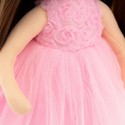 Orange Toys Sweet Sisters Sophie in a pink dress with roses (32cm) lelle