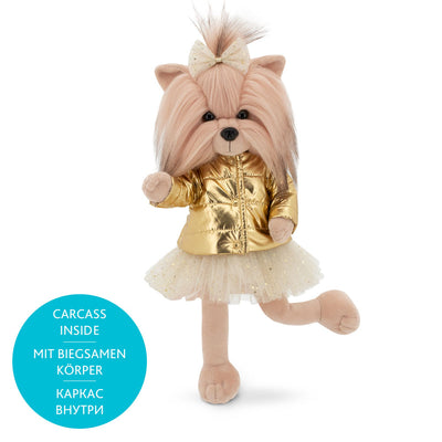 Orange Toys Lucky Doggy YoYo: Golden Jacket (38cm) mīkstā rotaļlieta 