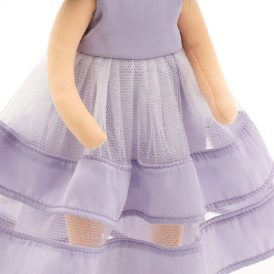 Orange Toys Sweet Sisters Lilu in a purple dress (32cm) lelle