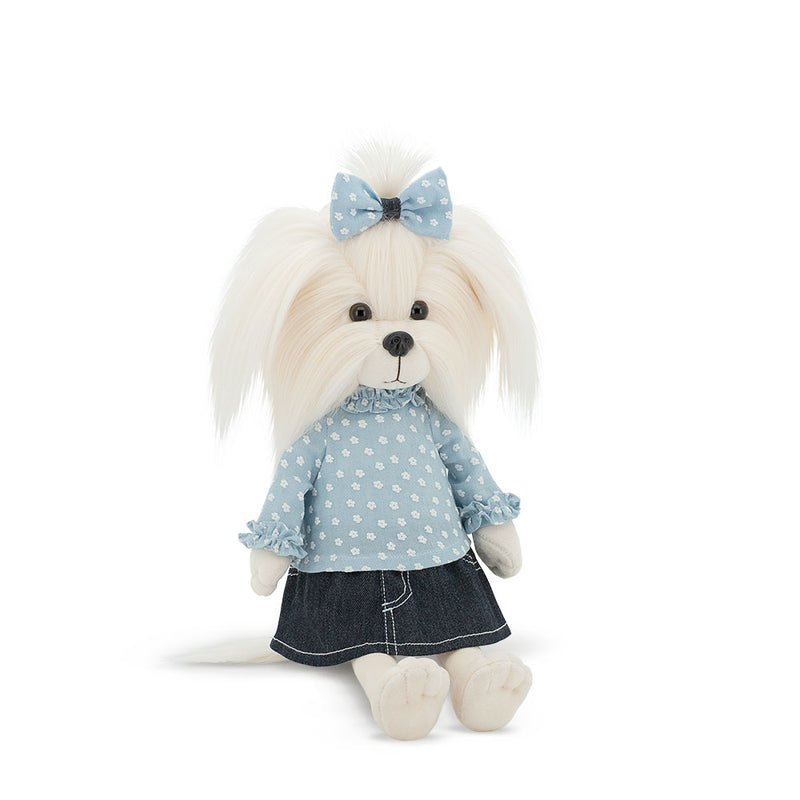 Orange Toys Lucky Doggy Mimi: Denim Summer (38cm) mīkstā rotaļlieta