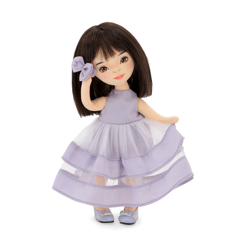 Orange Toys Sweet Sisters Lilu in a purple dress (32cm) lelle
