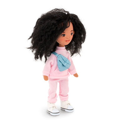 Orange Toys Sweet Sisters Tina in a pink tracksuit (32cm) lelle