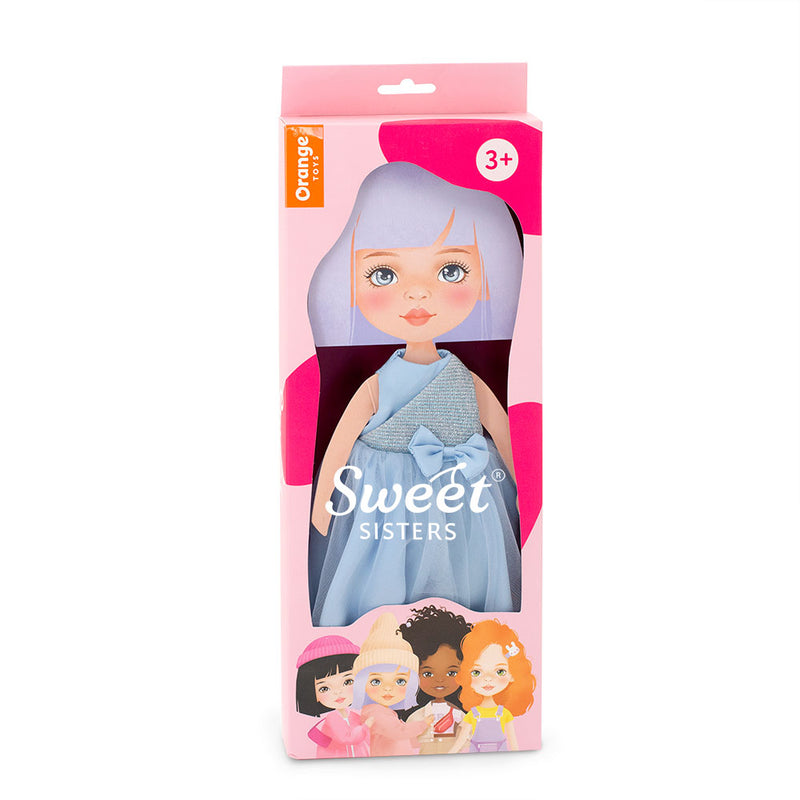 Orange Toys Sweet Sisters Apģērbs: Zila satīna kleita